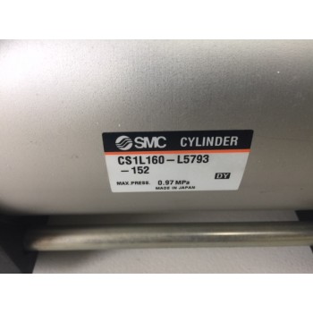 SMC CS1L160-L5793 Pressure Doubler Cylinder + VBA1110-02GN-X19 Regulator 